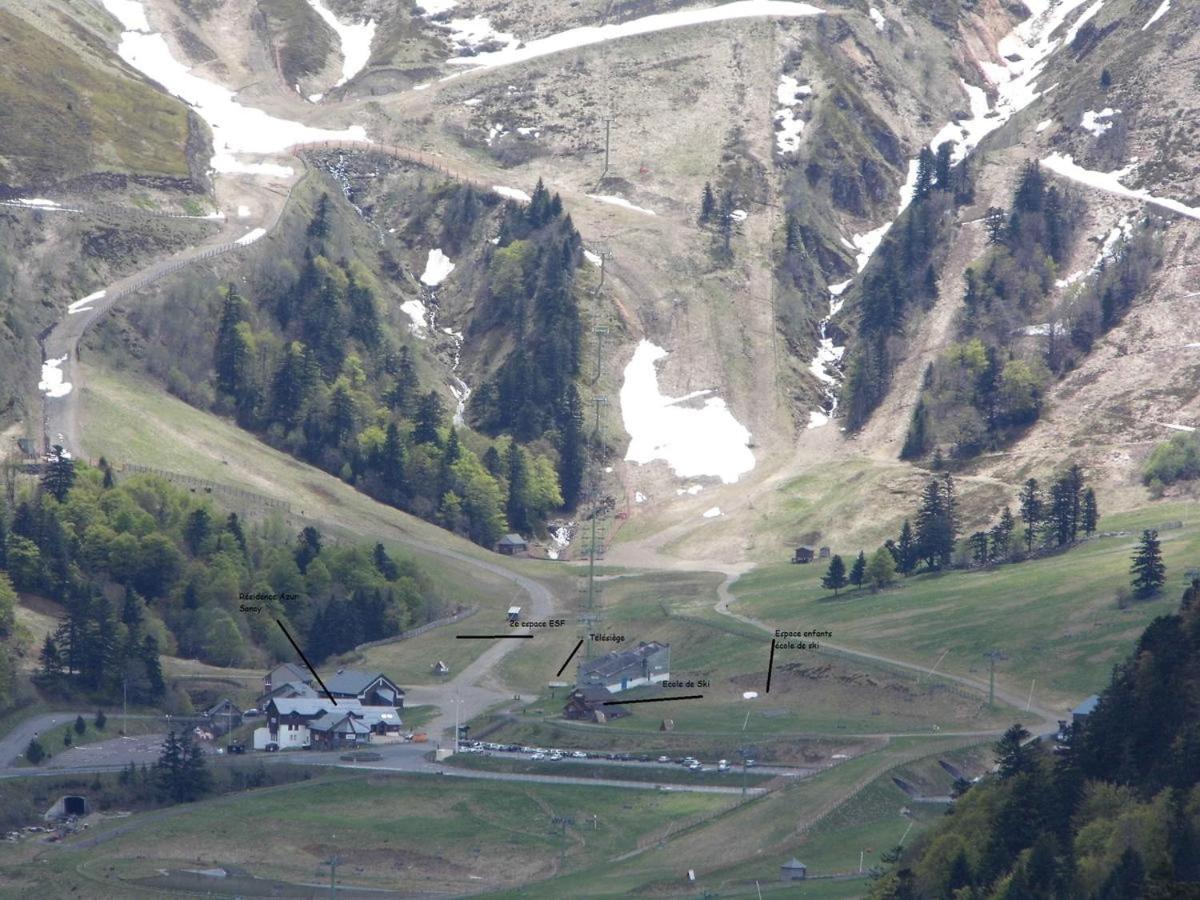 Azur Sancy Skis Aux Pieds Le Mont-Dore Exterior photo